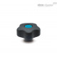 Лепестковая поворотная ручка VCT.66 B-M10-SOFT-C5 (170013-C5) ELESA+GANTER