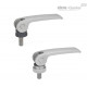 Плоская ручка рычажного типа GN 927.5-82-M8-30-B ELESA+GANTER
