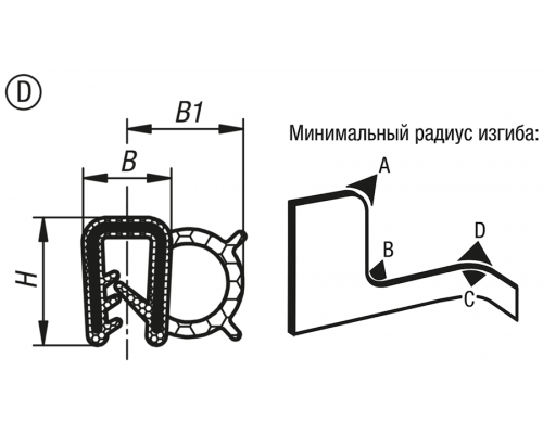 Профиль K1368.122 Kipp