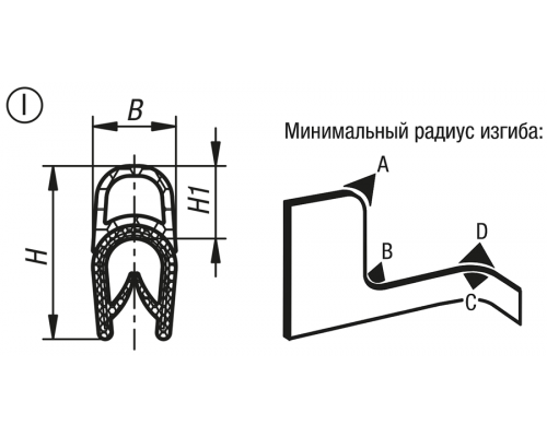 Профиль K1368.122 Kipp