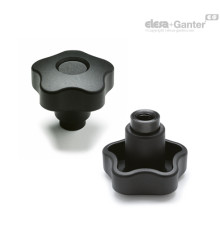 Лепестковая ручка с функцией защиты VCTS-Z-40 A-M6 (169631) ELESA+GANTER