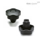Лепестковая ручка с функцией защиты VCTS-Z-40 A-M6 (169631) ELESA+GANTER