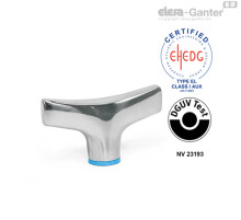 Гайка-барашек GN 8341-63-M6-PL-E ELESA+GANTER