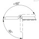 Петли CFM-TR-B.40-SH-5 (426001) ELESA+GANTER