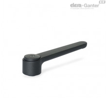 Плоская ручка рычажного типа GN 126-120-B10-SW ELESA+GANTER