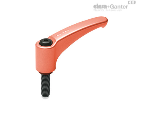 Регулируемая ручка ERM.78 p-M8x16-C2 (240333-C2) ELESA+GANTER Регулируемая ручка ERM.78 p-M8x16-C2 (240333-C2) ELESA+GANTER
