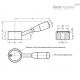 Рычаг управления GN 750-32-B10-N ELESA+GANTER