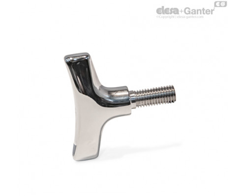 Лепестковый винт GN 8350-63-M12-30-PL ELESA+GANTER