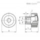 Ручка с рифлением MCT.35 EH-5-C9 (138712) ELESA+GANTER