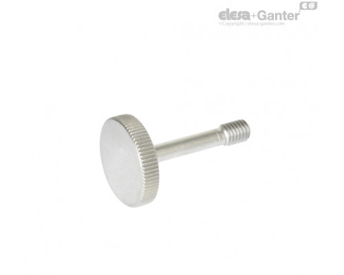 Винт с накаткой GN 653.2-M8-42-NI ELESA+GANTER