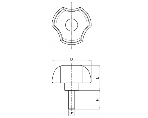 Ручка PYCPT500830 EMES