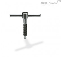 Винт с перекидной рукояткой DIN 6304-M20-90-E ELESA+GANTER