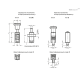 Пружинный болт GN 313-8-DK-2-ST ELESA+GANTER