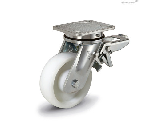 Колёсико RE.F8-125-SSF-WH (449471) ELESA+GANTER
