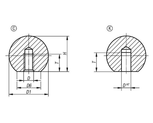 Ручка K0650.116042 Kipp