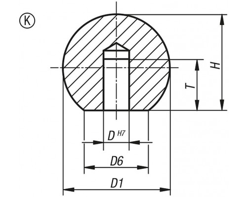 Ручка K0650.116042 Kipp