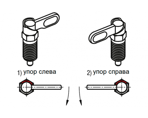 Штифты K1675.11040410 Kipp