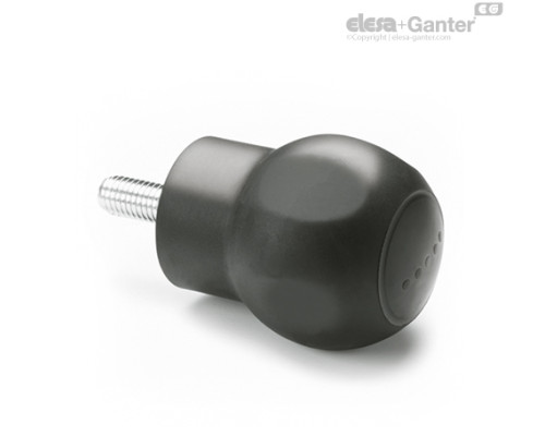 Сферическая ручка EBK.50+x-M10 (245292) ELESA+GANTER
