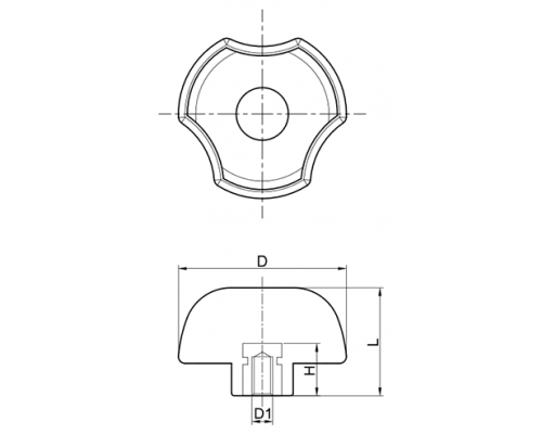 Ручка PYBPK5010 EMES