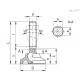 Регулируемая опора LSQ.A-25-8.5-SST-M10x73-VD (187073) ELESA+GANTER