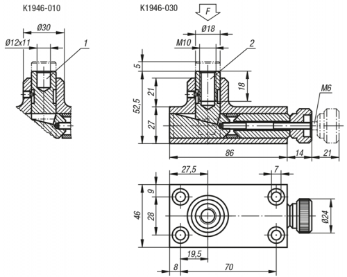 Блоки K1946.010 Kipp
