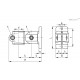 Зажим TCC-TP-PBF-18-S-C9 (600752-C9) ELESA+GANTER