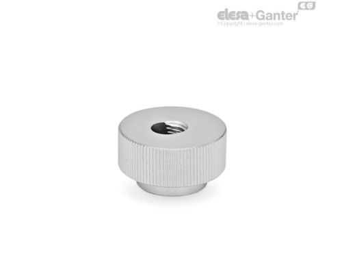 Быстросъёмная гайка с накаткой GN 6303.1-M5-NI ELESA+GANTER