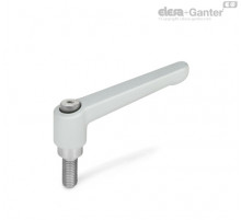 Регулируемая ручка рычажного типа GN 300.1-45-M4-32-SR ELESA+GANTER