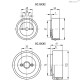 Корпус индикатора SC.GXX5 (CE.40005) ELESA+GANTER