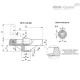 Маховик монолитный со спицами VRTP.125-P+IR-SST-12 (79221-R) ELESA+GANTER