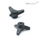 Трёхлепестковая ручка VB.639/100 A-10 (65702) ELESA+GANTER