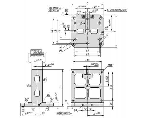 Основания K0804.16369 Kipp