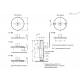 Регулируемая опора GN 41-80-M20-134-D1-W ELESA+GANTER