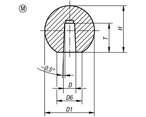 Ручка K0159.24012 Kipp