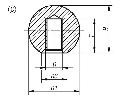 Ручка K0159.24012 Kipp