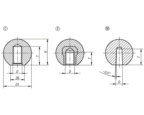 Ручка K0159.24012 Kipp