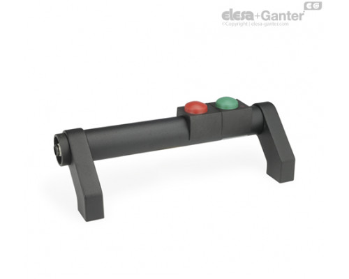Трубчатая ручка GN 332-200-SW-T2-1-R ELESA+GANTER