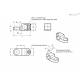 Держатель GN 277.4-B14-B18-2-SW ELESA+GANTER
