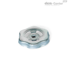 Штампованный стальной маховик GN 227.6-ST-70-V8-ZB ELESA+GANTER