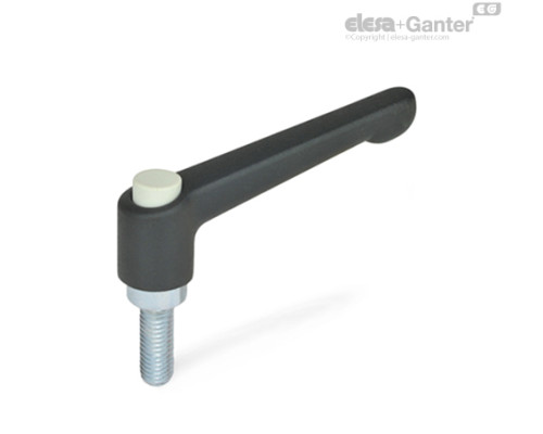 Регулируемая ручка рычажного типа GN 303.2-45-M5-50-SW-O ELESA+GANTER Регулируемая ручка рычажного типа GN 303.2-45-M5-50-SW-O ELESA+GANTER