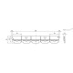 Ограничивающий борт RLT-CE (429826) ELESA+GANTER