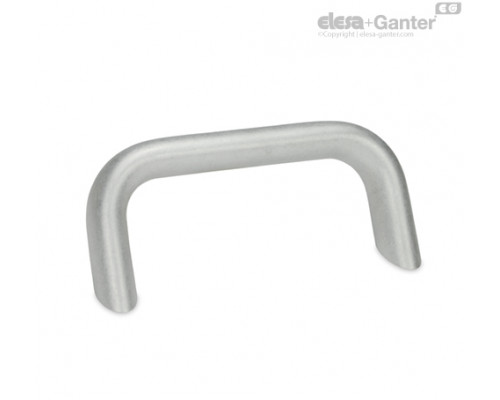 Наклонная П-образная ручка GN 565.2-26-128-A-BL ELESA+GANTER