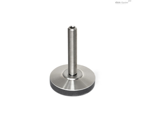 Регулируемая опора GN 6311.6-50-M10-37-R ELESA+GANTER
