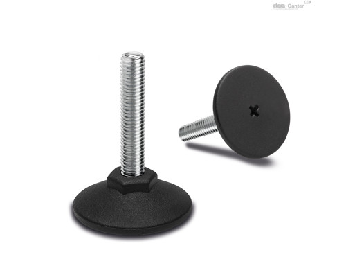 Регулируемая опора LX.60-SW24-M12x98-HS (431365) ELESA+GANTER