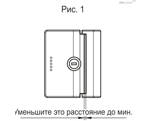 Дверная ручка ESC.90-FM-K-180-U (225032) ELESA+GANTER