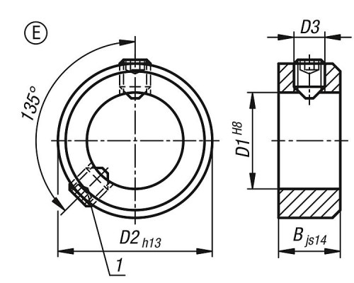 Кольца K0406.100902 Kipp