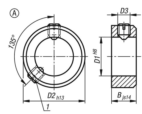 Кольца K0406.100902 Kipp