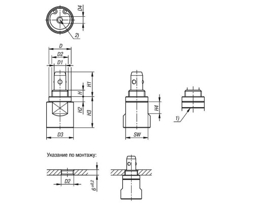 Механизмы K1738.10141 Kipp
