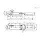 Замок натяжной TLAL.Z-16.4/102+R (420085) ELESA+GANTER