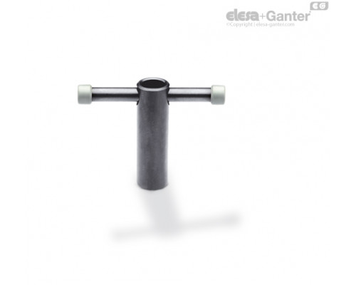 Гайка со сквозным отверстием DIN 6307-M10 ELESA+GANTER